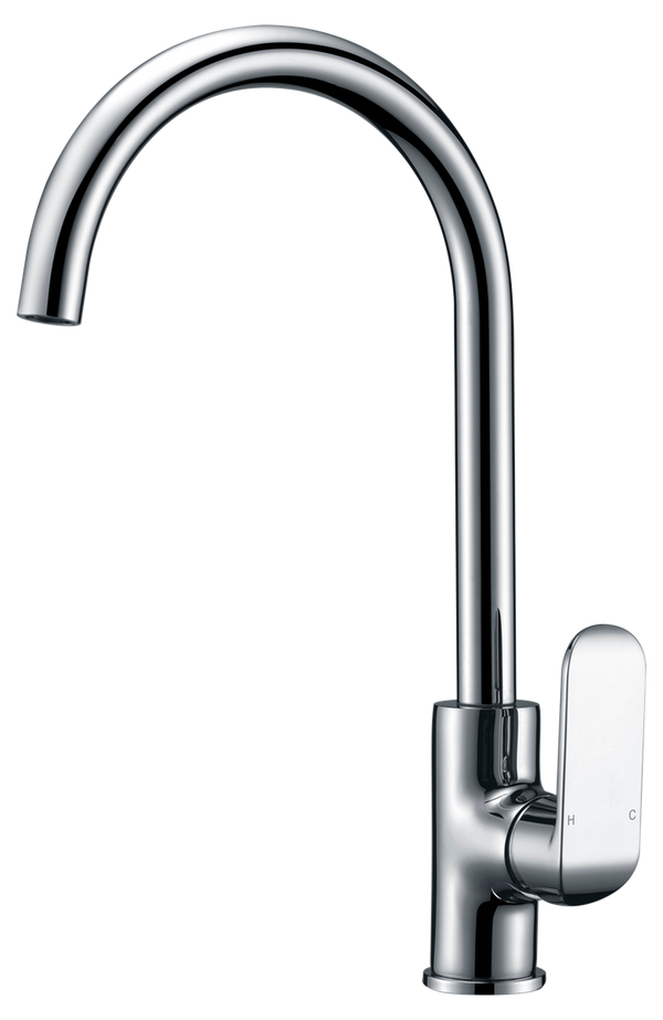 Sink Mixer Gooseneck 240 Chrome