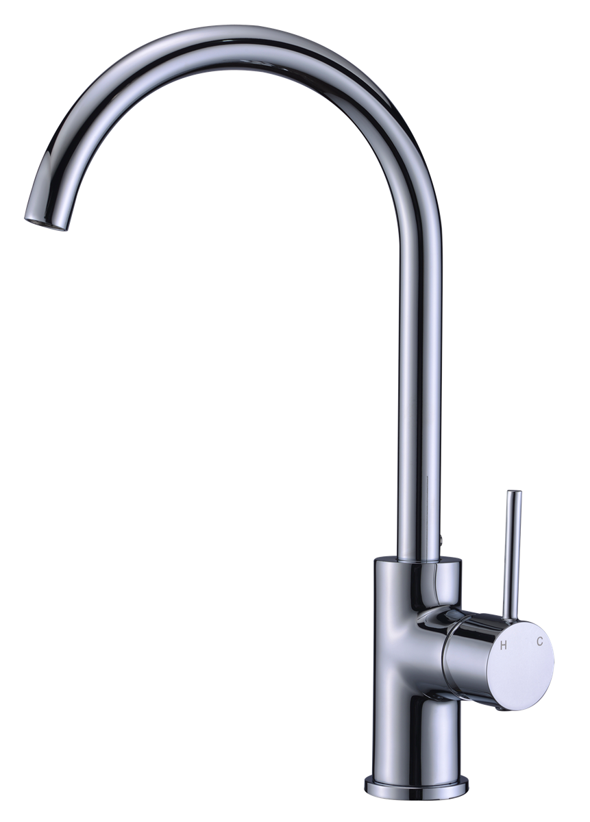 Sink Mixer Gooseneck 208 Chrome