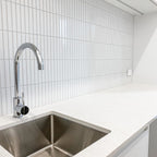Fingers White Gloss Mosaic - lifestyle view