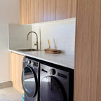 Fingers White Matt Mosaic - lifestyle view