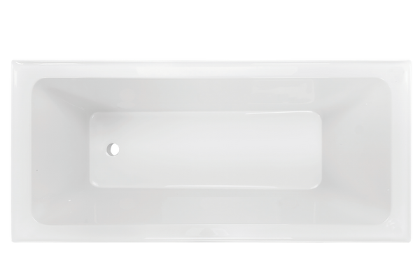 Inset Bath Acrylic 1520 Gloss White