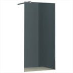Single Entry Shower Screen Frameless 860X2000 Chrome