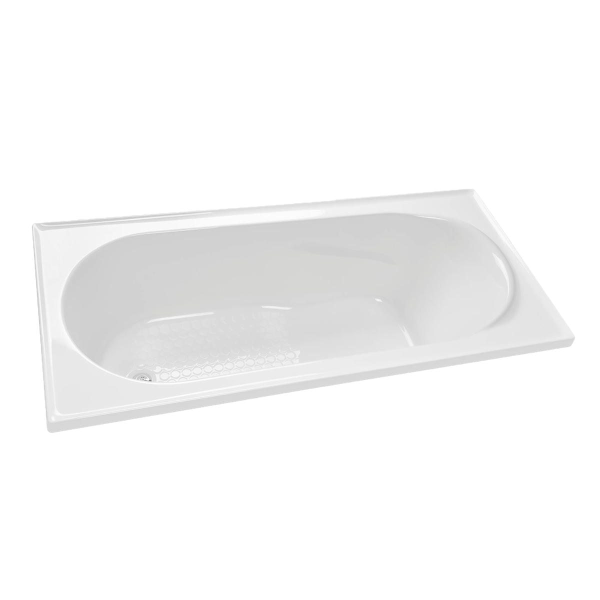 Inset Bath Acrylic 1650 Gloss White