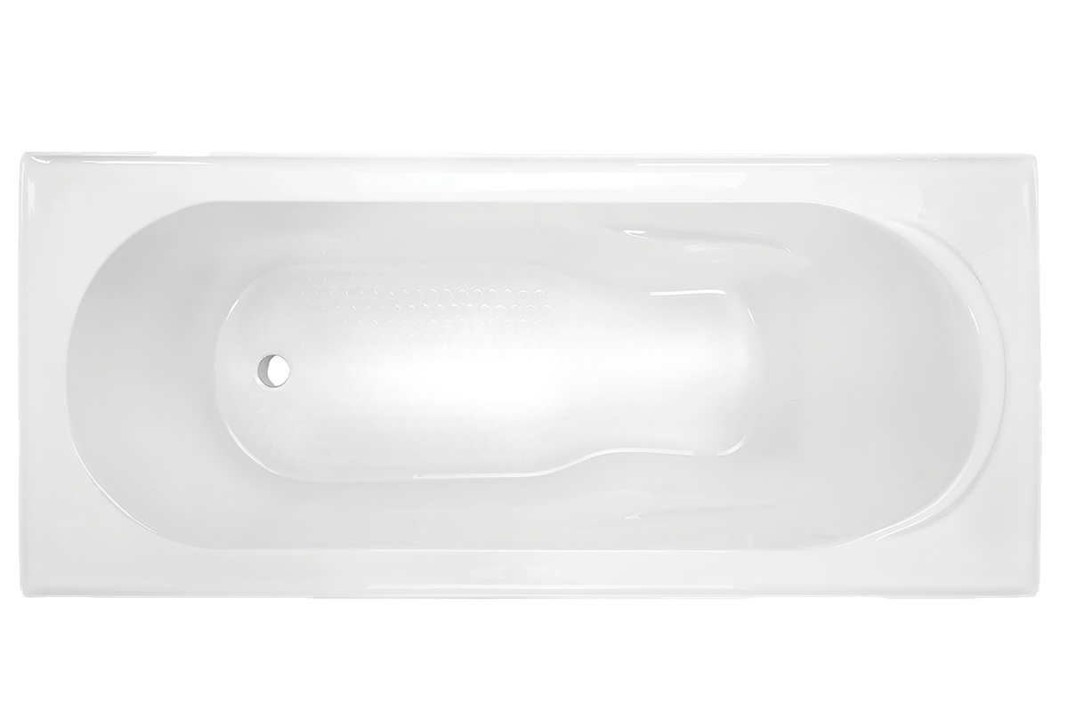 Inset Bath Acrylic 1650 Gloss White