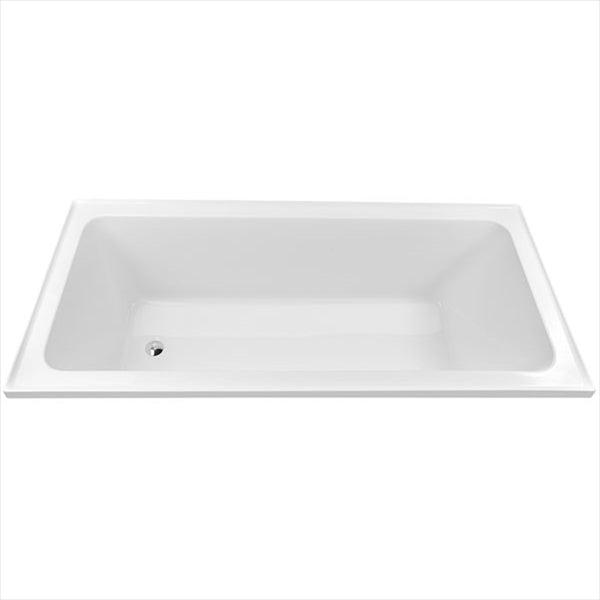 Inset Bath Acrylic 1675 Gloss White