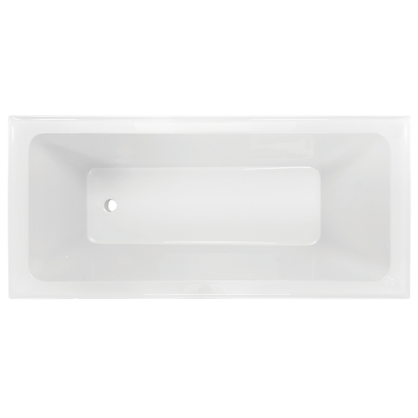 Inset Bath Acrylic 1675 Gloss White