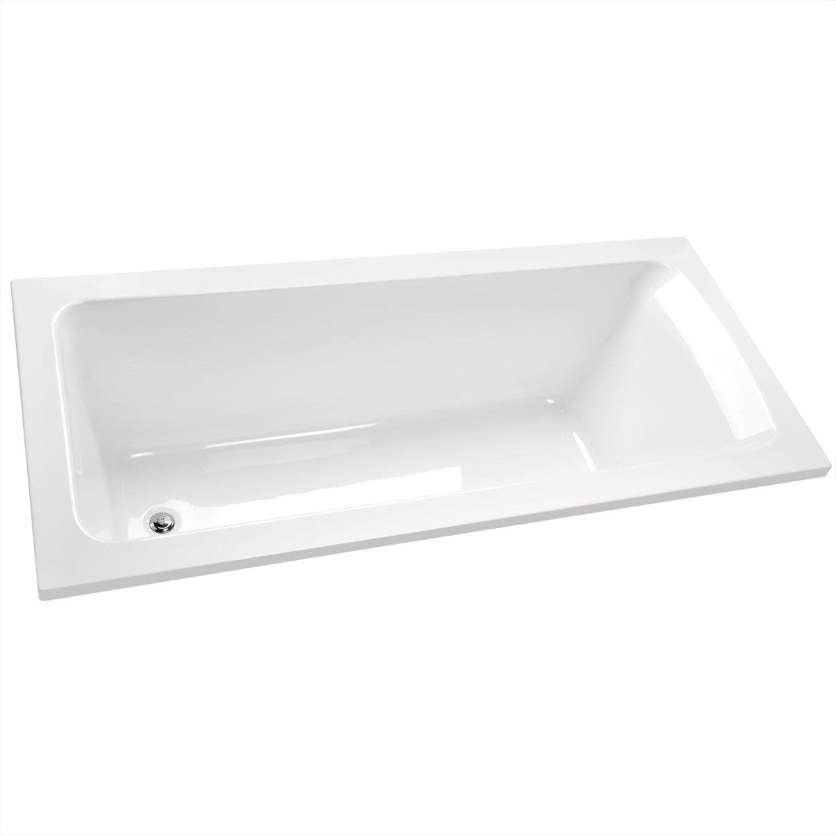 Island Bath Acrylic 1650 Gloss White