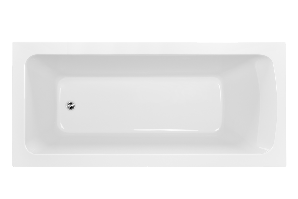 Island Bath Acrylic 1650 Gloss White