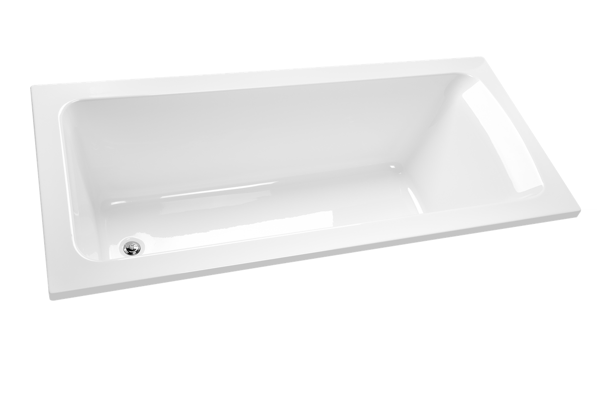 Island Bath Acrylic 1650 Gloss White