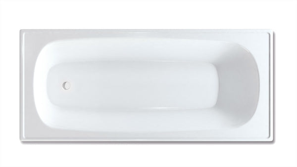 Pressed Metal Bath Metal 1500 Gloss White