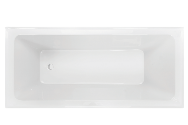 Inset Bath Acrylic 1525 Gloss White