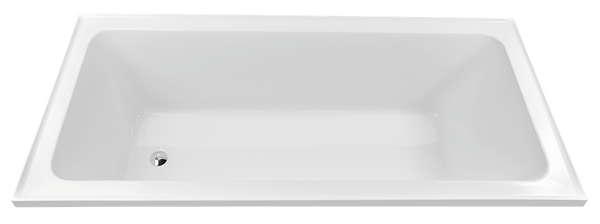Inset Bath Acrylic 1525 Gloss White