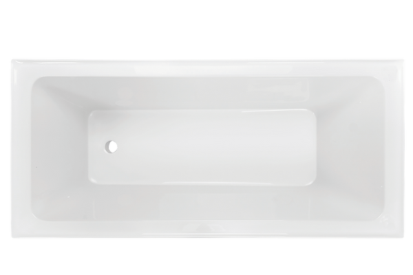 Inset Bath Acrylic 1675 Gloss White