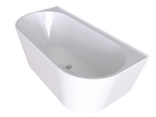 Back to Wall Bath Acrylic 1500 Gloss White