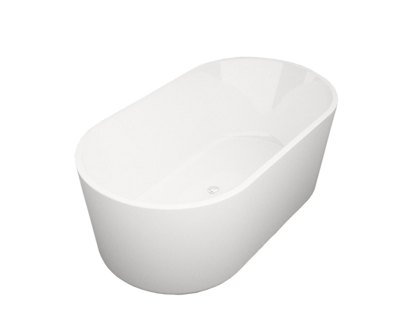 Free Standing Bath Acrylic 1700 Gloss White