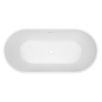 Free Standing Bath Acrylic 1700 Gloss White