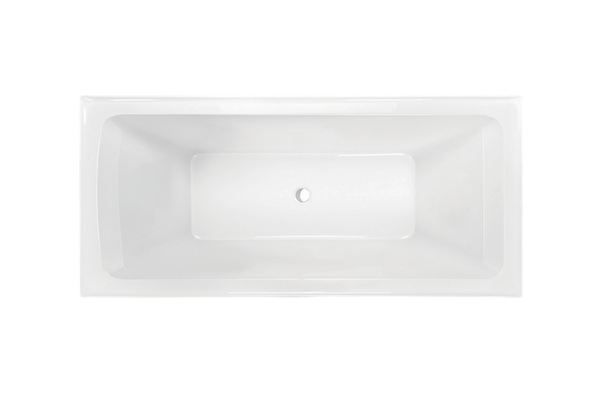 Inset Bath Acrylic 1800 Gloss White