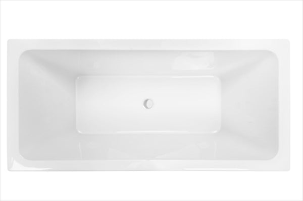 Island Bath Acrylic 1750 Gloss White