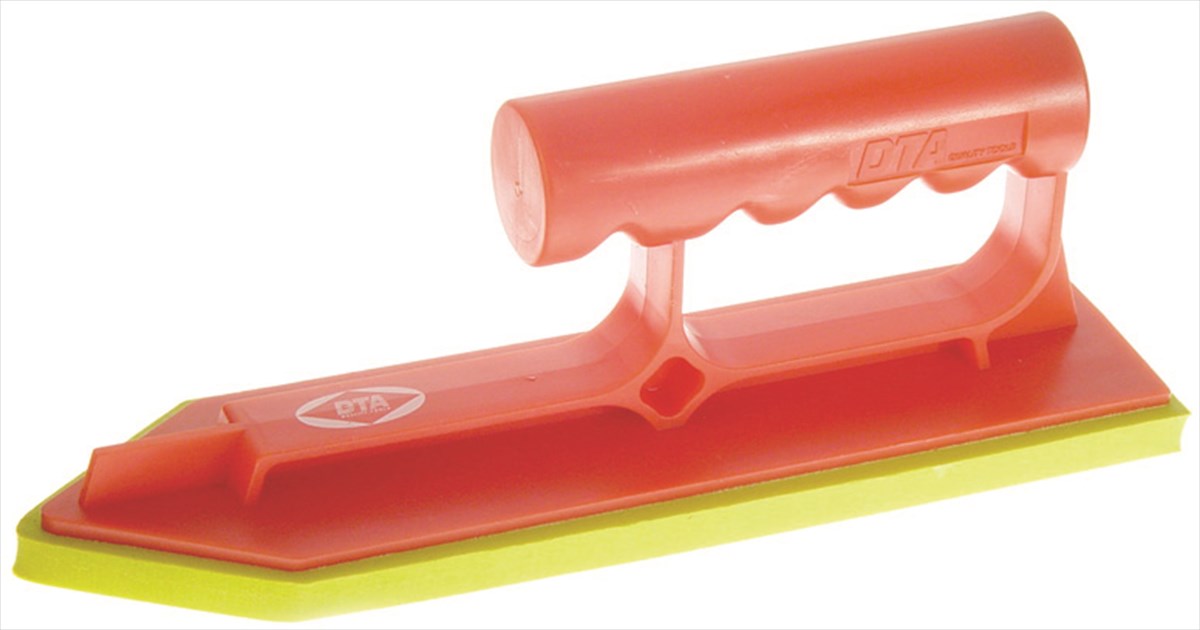 Rubber Pointed Trowel Plastic