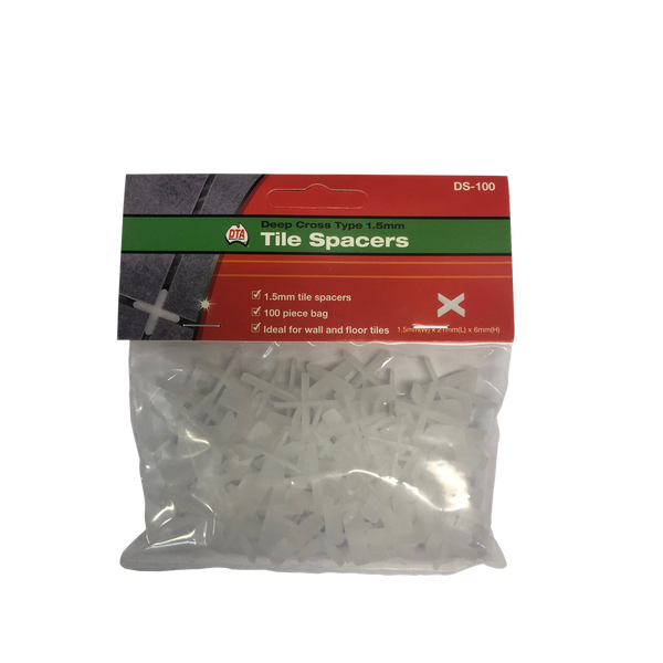 Deep Tile Spacers 1.5mm 100pk