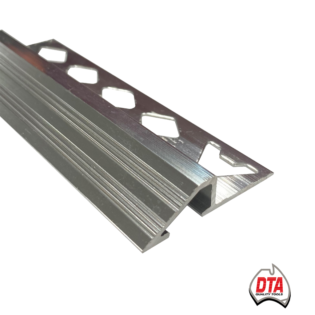 Transition Edge Aluminium Bright Silver 8 x 3000mm