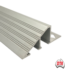 Transition Edge Aluminium Matt Silver 12 x 3000mm