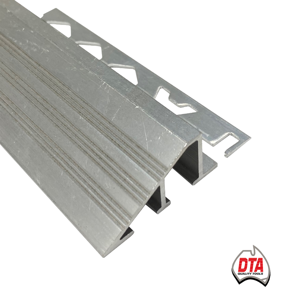 Transition Edge Aluminium Plain 18 x 3000mm