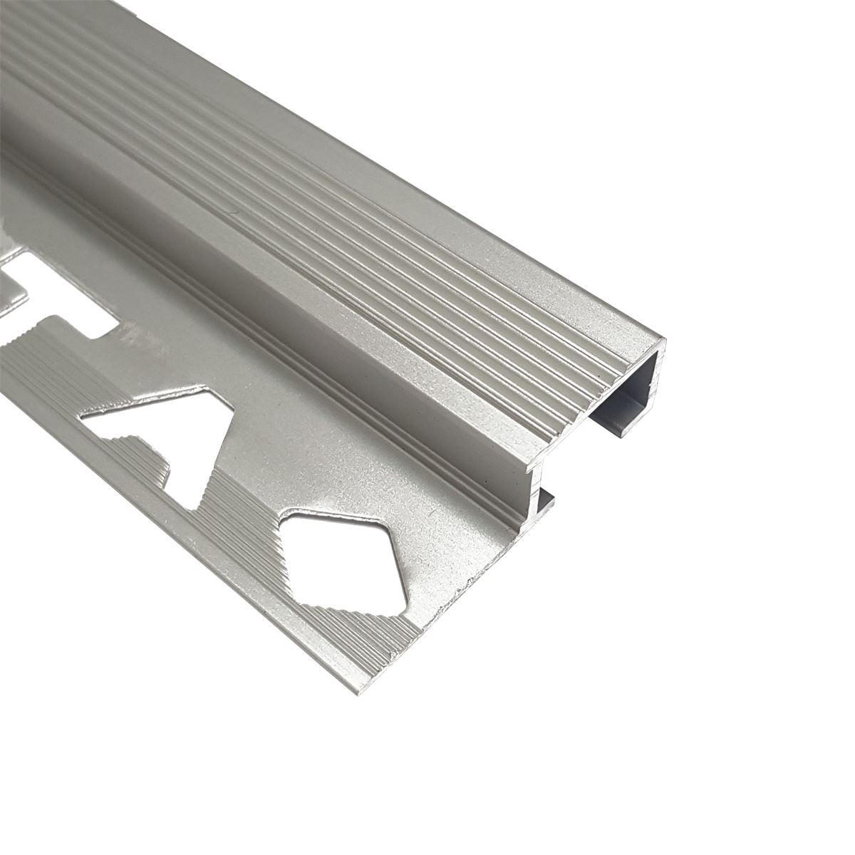 Step Edge Aluminium Matt Silver 12 x 3000mm