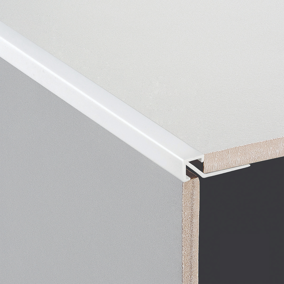 Square Edge PVC White 10 x 2500mm