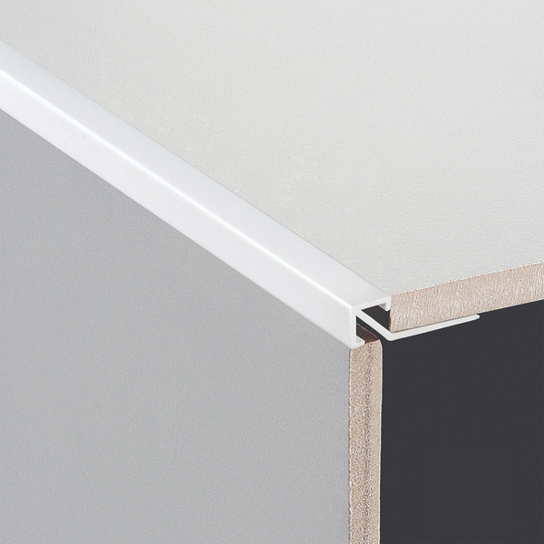 Square Edge PVC White 10 x 2500mm