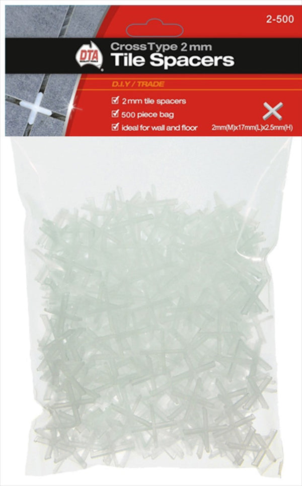 Cross Spacer 2mm 500pk