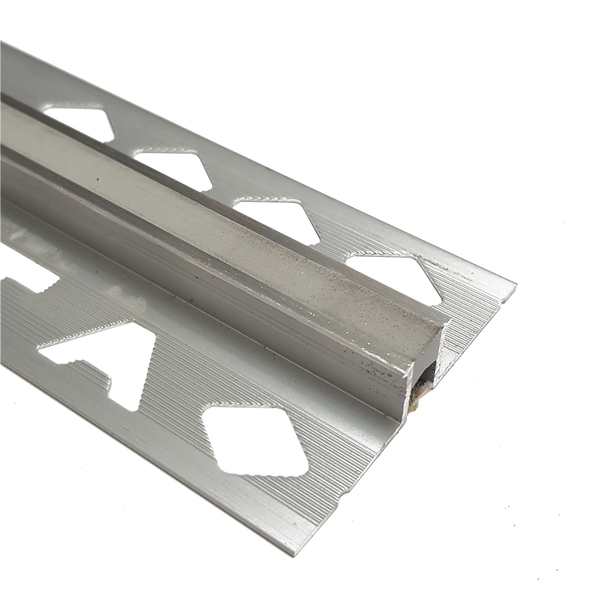 Expansion Joint Aluminium Polyurethane Grey 10 x 6 x 3000mm