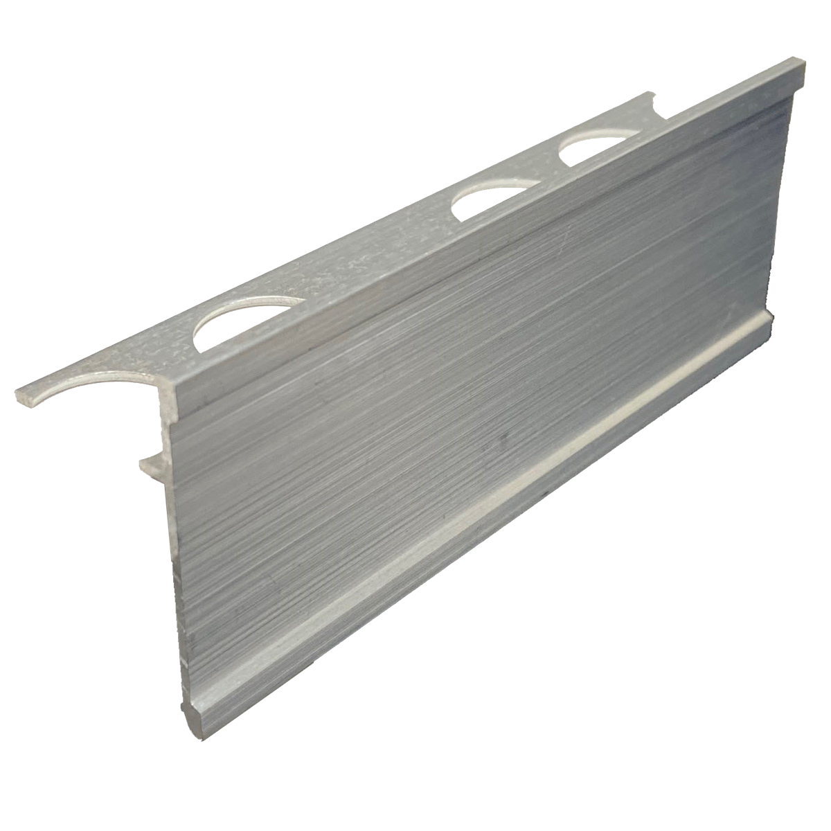 Balcony Light Trim Aluminium Matt Silver 12 x 3000mm