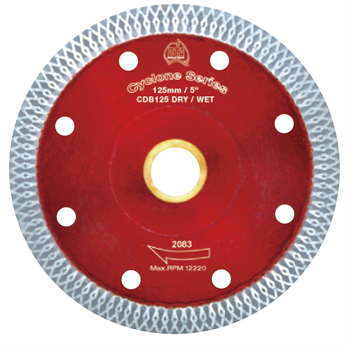 Cyclone Diamond Blade Mesh 125mm