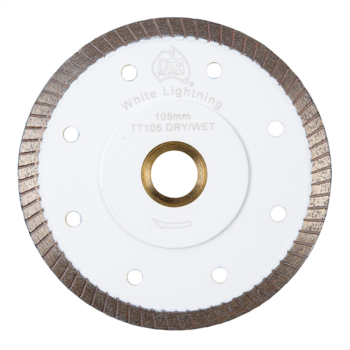 White Lightning Diamond Blade Turbo 115mm