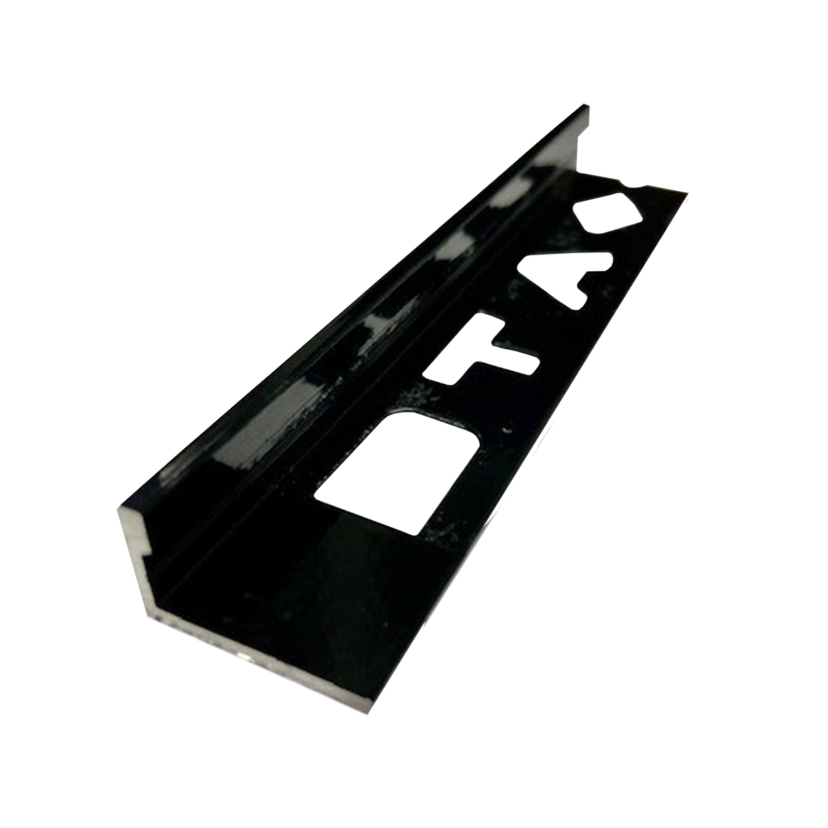 L Angle Aluminium Brush Black 10 x 3000mm