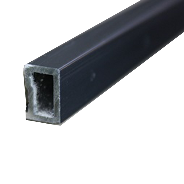 Square Edge Aluminium Gloss Black 10 x 3000mm