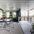 Grey Extra Textured Tile - lifestyle view