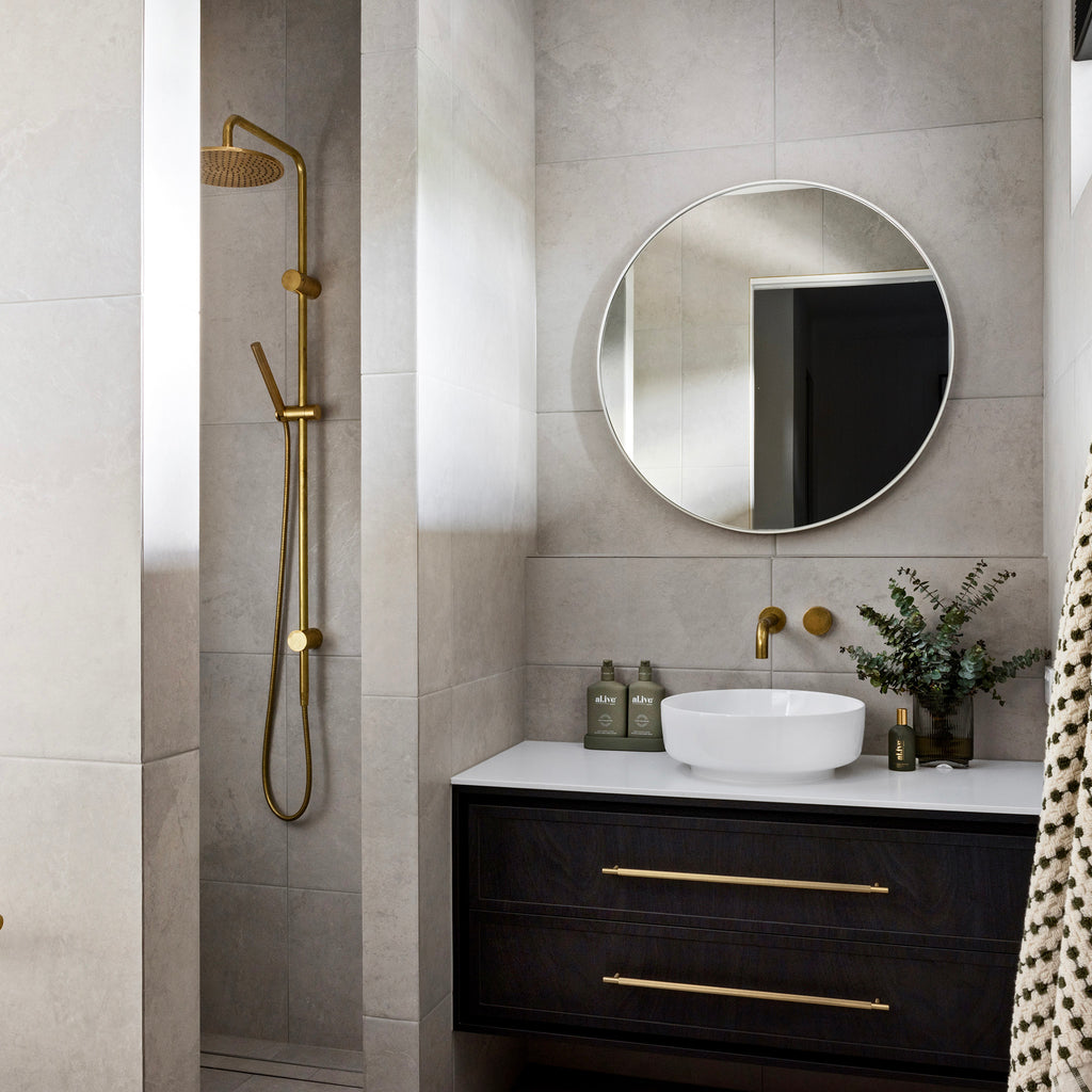 White Silk Tile - lifestyle view