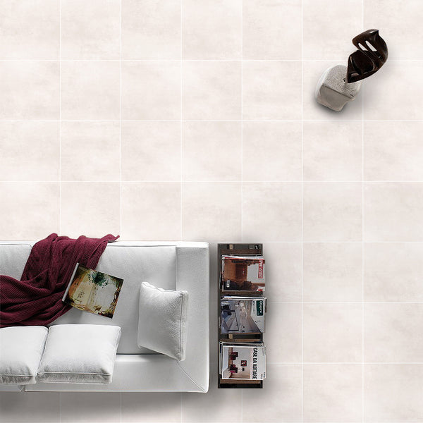 Ivory Matt Tile - lifestyle view