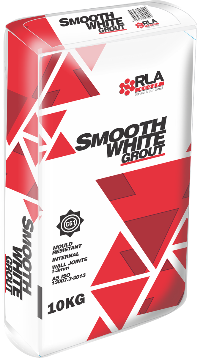 Smooth Wall Only Grout  White 10Kg