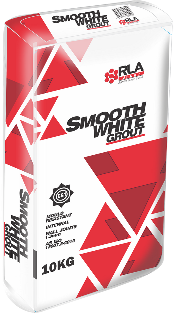 Smooth Wall Only Grout  White 10Kg