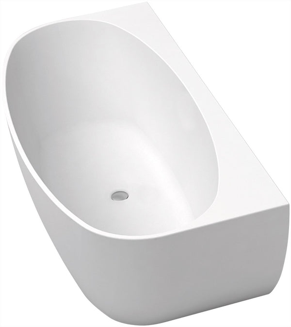 Back To Wall Bath Acrylic 1500 Gloss White