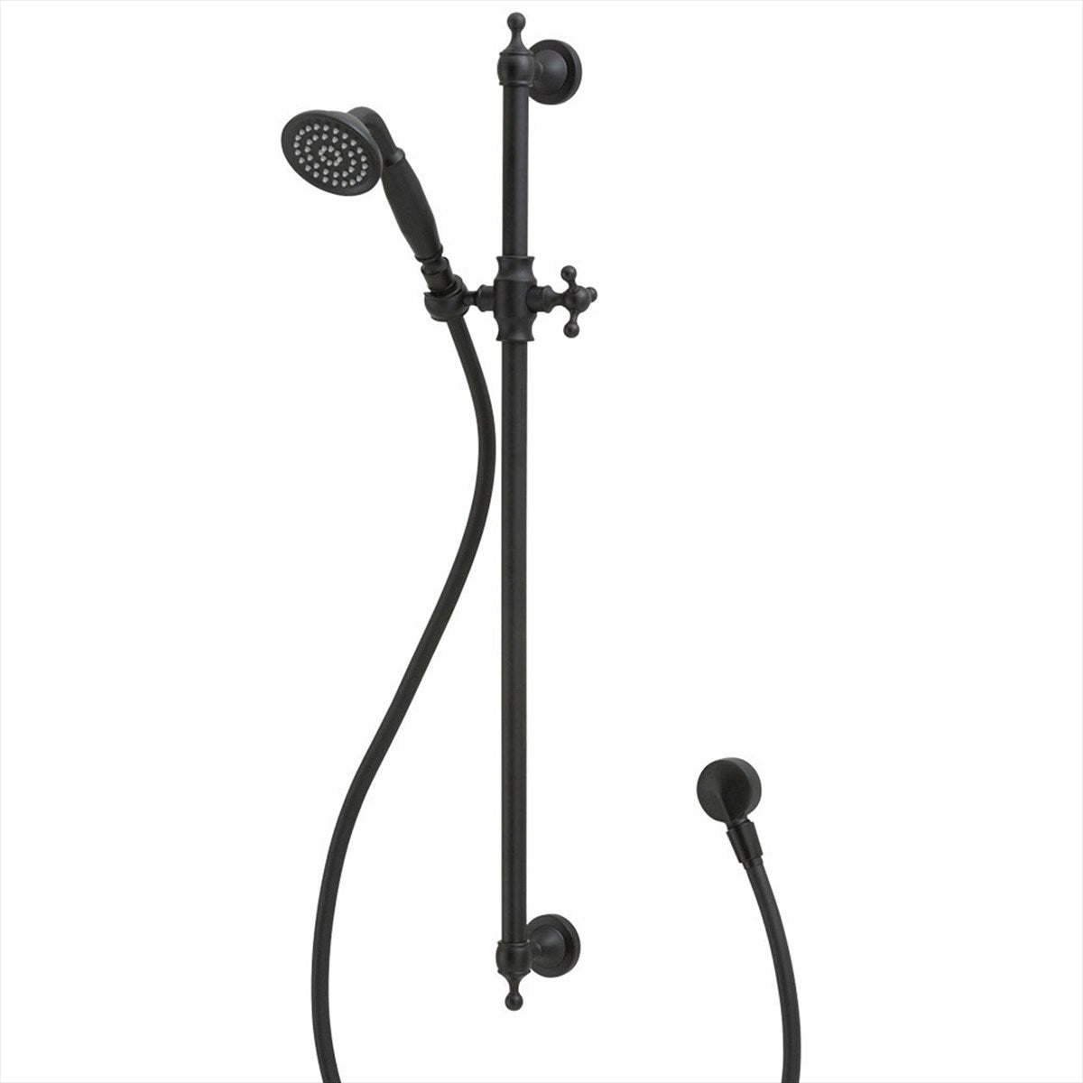 Rail Shower Matte Black