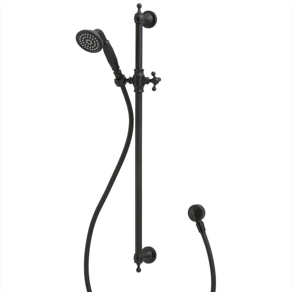 Rail Shower Matte Black