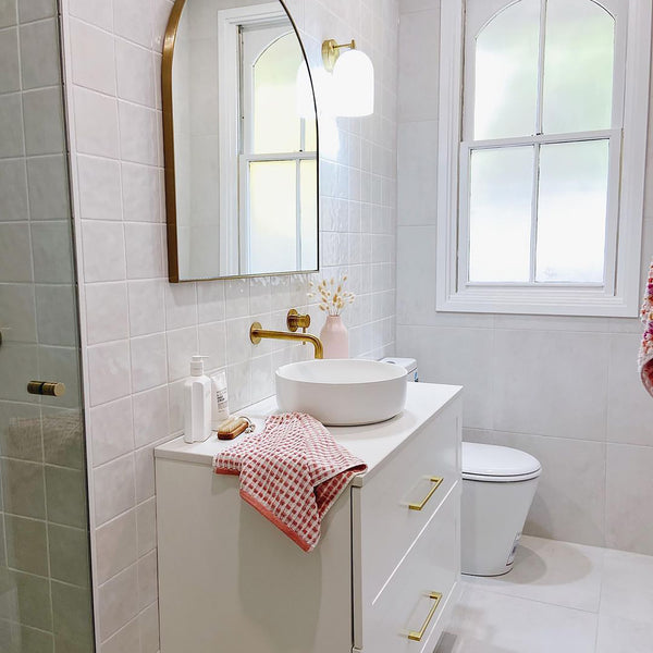 White Matt Tile - lifestyle view