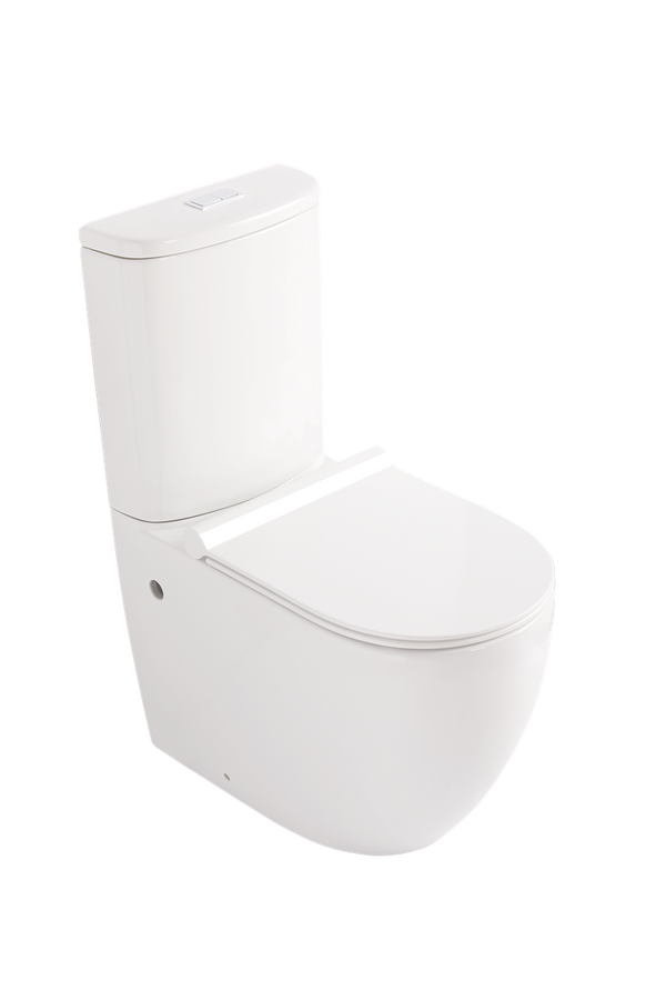 Back To Wall Rimless Toilet Suite Universal 80-180