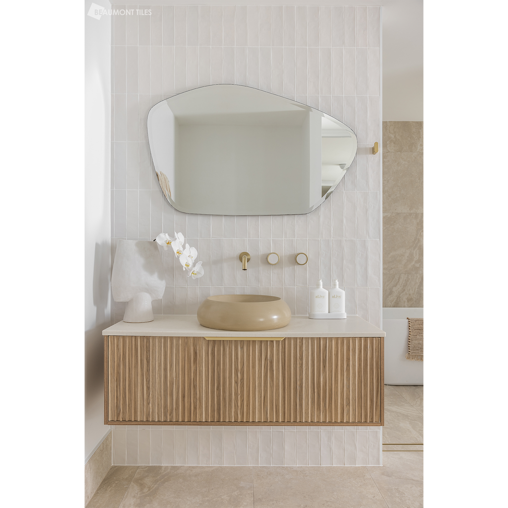 Chalk Structured Matt Tile