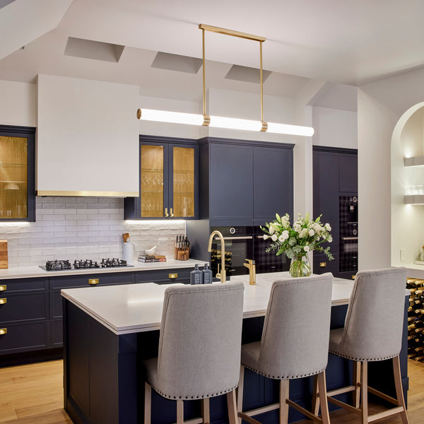 Chalk Structured Matt Tile - lifestyle view