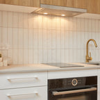 Chalk Structured Matt Tile - lifestyle view